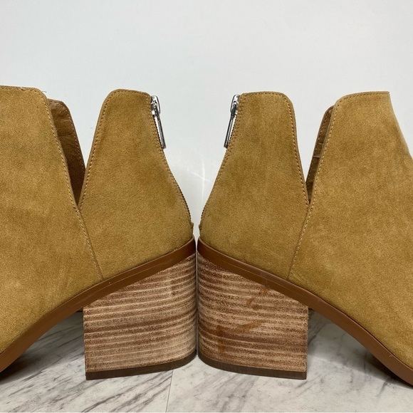 BP Brynne Tan Brown Faux Suede Bootie 8M - Picture 8 of 14